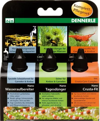 Produktbild von Dennerle Nano Pflegeset, 3x 15ml