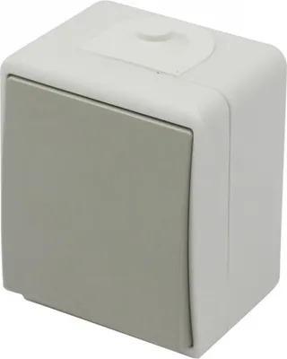 Produktbild von Nano Wasserdichter Zweiwegeschalter, Grau