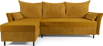 Produktbild von DOMO-HOME Ecksofa mit Schlaffunktion GREM – Weiche Polsterung 224x103cm | Universelle Farbgestaltung | Bequemes Sitz- und Schlaferlebnis | Hochwertige Materialien | Farbe braun | Links