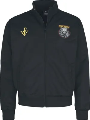 Produktbild von Powerwolf Trainingsjacke Herren Soccer Trackjacket schwarz 4XL