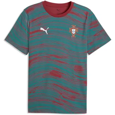 Produktbild von Puma Portugal Ftblculture Aop Kurzarm-t-shirt Grün S Mann Grün S
