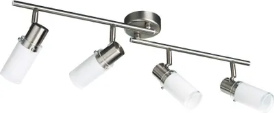 Produktbild von Massive Spot 509541710, 4 Glühbirne(n), Fluoreszierend, E14, 2700 K, IP20, Chrom