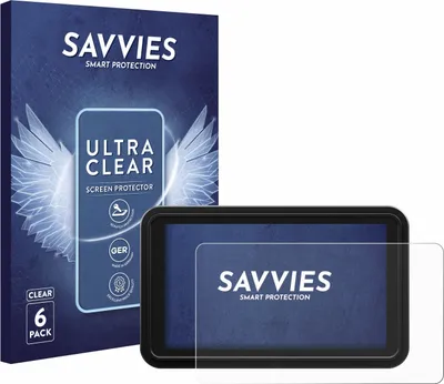 Produktbild von 6x Für Atomos Shinobi 2 Schutzfolie Savvies Displayschutz Display Schutz Folie Klar Transparent