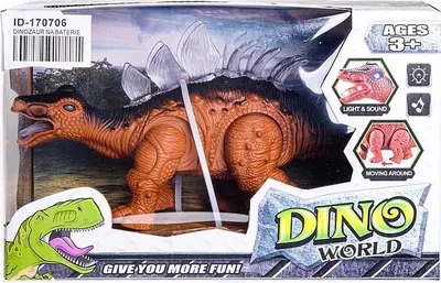 Image de Dinosaure à piles, avec lumières et sons - ADAR
