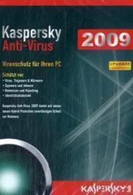 Produktbild von Kaspersky Anti-Virus 2009, Upgrade, CD-ROM in DVD-Box