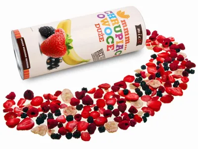 Obrázok produktu pre Veľké chrumkavé lyofilizované ovocie Mix 150g MIXIT