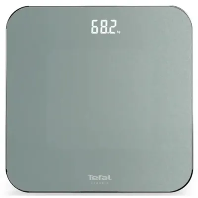 Immagine prodotto di Tefal PP1903V0, Bilancia pesapersone elettronica, 180 kg, 100 g, Verde, kg, lb, ST, Quadrata