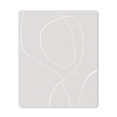 Produktbild von MuchoWow® Mauspad Mousepad Linienkunst - Abstrakt - Pastell 19x23 cm - Mousepads - Maus Mat - Pad - Mausunterlage - Mauspads - Spielen