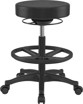 Produktbild von Bürohocker 59,5–81 cm, schwarz