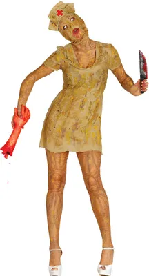 Produktbild von verätzte Horror Krankenschwester, Größe:L