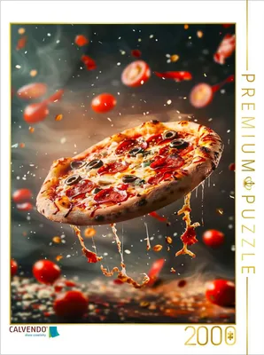 Produktbild von CALVENDO Puzzle Pizza | 2000 Teile Lege-Größe 90x67cm Foto-Puzzle für glückliche Stunden