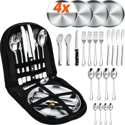 Produktbild von Besteckset 23-teilig für 4 Personen – für Camping