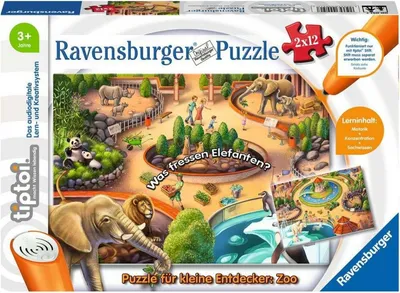 Produktbild von tiptoi® Puzzle für kleine Entdecker: Zoo Ravensburger 00051