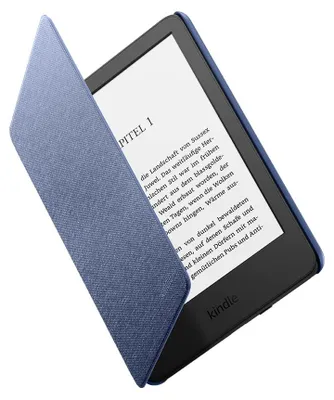 Produktbild von Amazon Kindle B09NMYQY5V, Hülle, Amazon, Kindle 2022 / 2024, 1 Stück(e), Blau, Stoff, Mikrofaser, Kunststoff