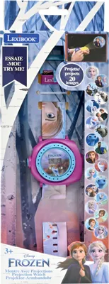 Image de Lexibook - Obrotowy zegar projektor Disney Frozen, akcesorium premium