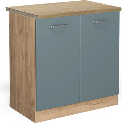 Obrázek produktu pro Skříňka pod dřez Vicco R-Line Modrošedá 80 cm , PD Dub, Model 45989