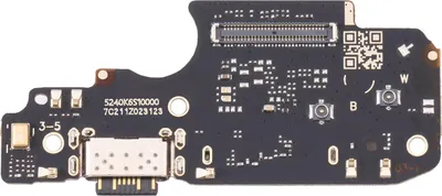 Zdjęcie produktu dla Clappio, port ładowania dla Redmi Note 11 Pro, mikrofon i czytnik kart SIM, czarny