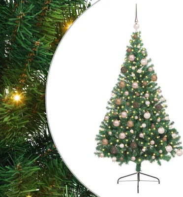 Zdjęcie produktu dla Sztuczna choinka z oświetleniem na Boże Narodzenie 180 cm PVC