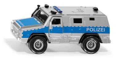 Obrázok produktu pre Siku Rheinmetall MAN Survivor R, Model policajného auta, predmontovaný, 1:50, Rheinmetall MAN Survivor R, Akékoľvek pohlavie, Plast, Kov