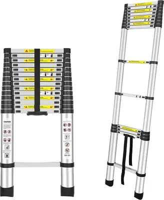 Produktbild von Teleskopleiter - 4,4m, Aluminium