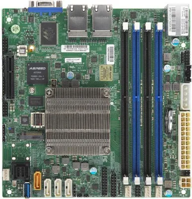 Produktbild von Supermicro Server MB MBD-A2SDI-4C-HLN4F-B C3558/ATX/4x1Gb bulk