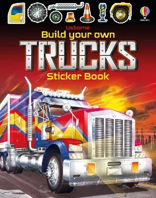 Produktbild von Build Your Own Trucks Sticker Book