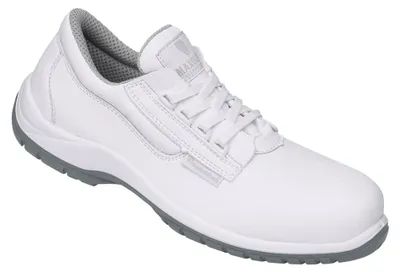 Produktbild von Maxguard W300 S2 weiß Berufsschuhe Sicherheitsschuhe metallfrei, Größe:47 EU