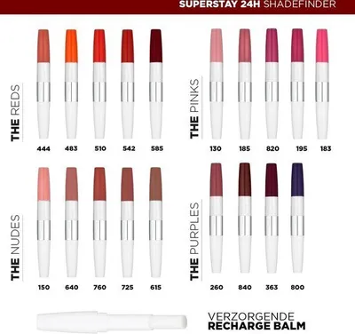 Produktbild von Maybelline Superstar 24 2-Step Liquid Lispstick Makeup 260 Wildberry
