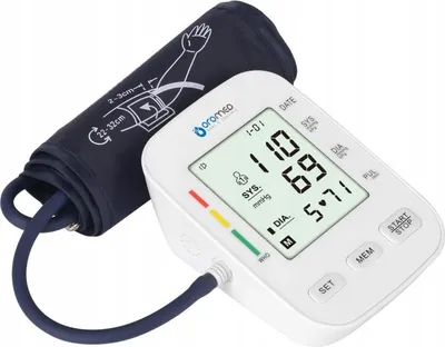 Produktbild von OROMED BP2 PRO Electronic Blood Pressure Monitor for Upper Arm with Arrhythmia Pulse Measurement