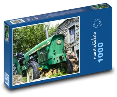 Obrázok produktu pre Puzzle 1000 Traktor na vidieckeje usadlosti - martinpuzzle