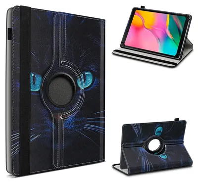 Produktbild von Tablet Tasche für Samsung Galaxy Tab A 10.1 2019 Hülle Schutzhülle 360° DrehbarFarben:Motiv 10