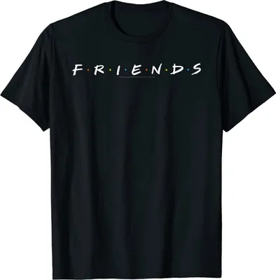 Produktbild von Friends - T-Shirt für Herren BI485 (L) (Schwarz)