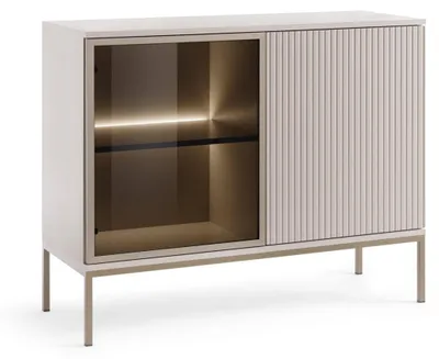 Obrázok produktu pre Komoda FURNLUX Sento, farba béžová, rozmer 104 x 83 x 39 cm
