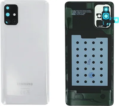 Produktbild von Samsung Galaxy A71 (SM-A715F) Akkudeckel, weiss