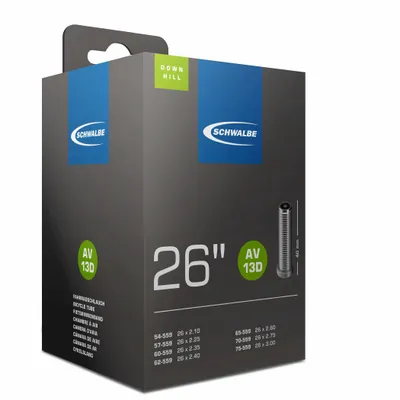 Produktbild von Schwalbe 10425740, Schrader-Ventil, 26", 54 - 75 mm, 4 cm, Gummi, Schwarz