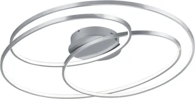 Immagine prodotto di Lampada da soffitto moderna da incasso a LED GALE argento Trio 673918007