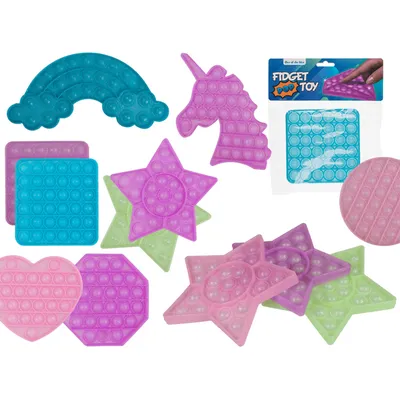 Immagine prodotto di Giocattolo Fidget Pop Out of the Blue, Glitter-Serie