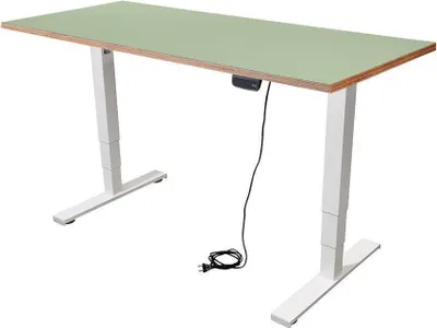 Produktbild von Schreibtisch imstande, Gestell business-w + Platte 120x60cm Pistazio