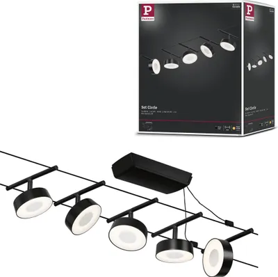 Produktbild von Paulmann CorDuo LED Seilsystem Circle Basisset