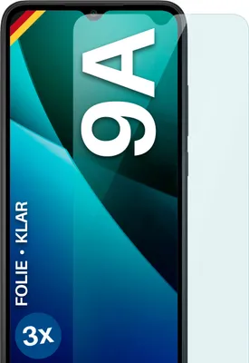 Produktbild von moex® 3x Schutzfolie kompatibel mit Xiaomi Redmi 9A - Displayschutzfolie dünn Folie, Klar