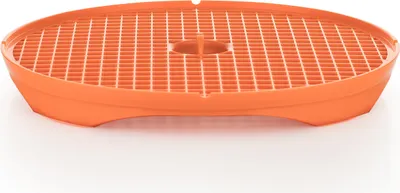 Image de Börner Crispymaker 1 set, chips de pommes de terre pauvres en calories, chips de betteraves rouges chips de légumes chips de carottes chips de pommes vegan sans graisse bacon micro-ondes, couleur:rouge