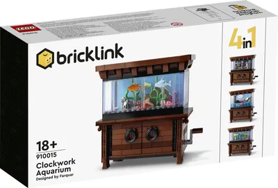 Produktbild von LEGO® Bricklink 910015 Uhrwerk-Aquarium