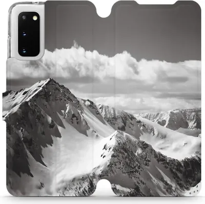 Produktbild von Handyhülle mit klappe für Galaxy S20, Mobiwear Book, Berggipfel