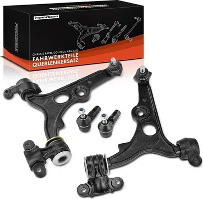 Immagine prodotto di Frankberg 1x set di bracci oscillanti asse anteriore per Mercedes-Benz Classe A W169 Classe B W245 1.5L 2.0L 1.7L 2004-2012