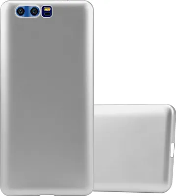 Produktbild von Cadorabo Schutzhülle für Honor 9 Hülle in Silber Handyhülle TPU Silikon Etui Cover Case