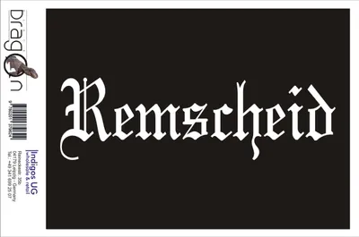 Produktbild von Aufkleber / Autoaufkleber - JDM / Die cut / Auto / OEM - Stadt Bergisch - 200x60mm gold - Heckscheibe / Heckscheibenaufkleber