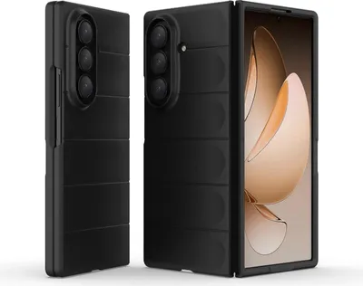 Produktbild von Für Samsung Galaxy Z Fold7 5G Magic Shield Serie Kunststoff Schutz Hülle Schwarz