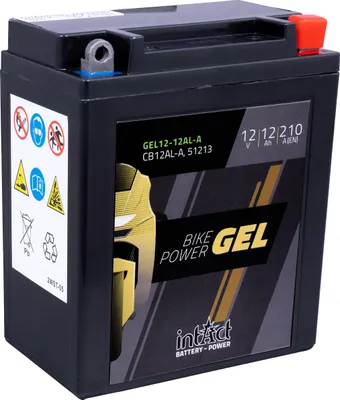 Produktbild von INTACT Bike Power-Batterie GEL YB12AL-A