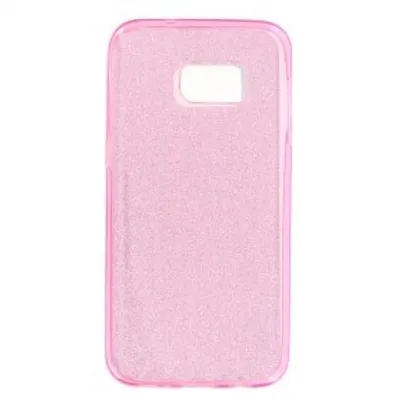 Produktbild von TPU Handyhülle für Samsung Galaxy S7 Rosa Glitter Case