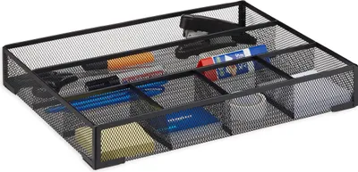 Produktbild von relaxdays Schreibtischorganizer Metall groß